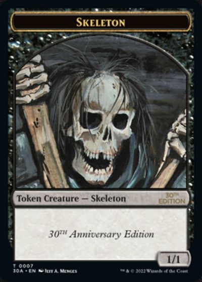 Skeleton Token card art