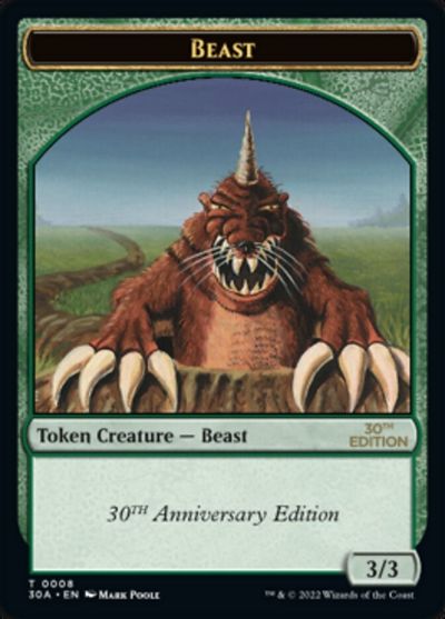 Beast Token card art