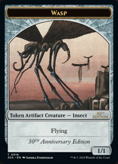 Wasp Token card art