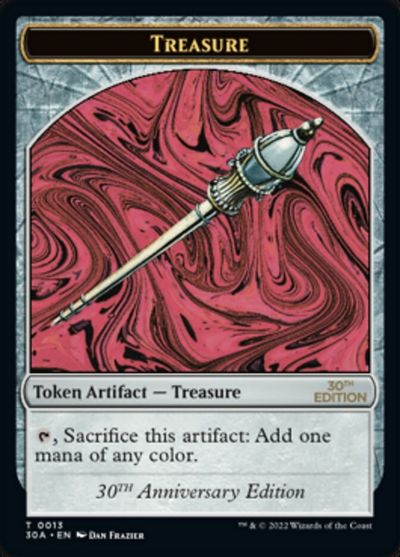 Treasure (0013) Token card art