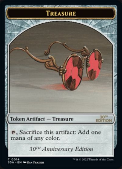 Treasure (0014) Token card art