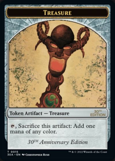 Treasure (0015) Token card art