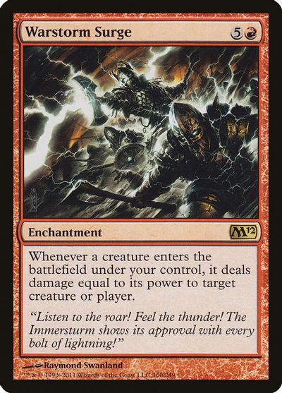 Warstorm Surge card art