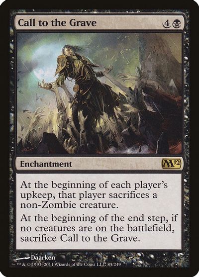 Call to the Grave card art
