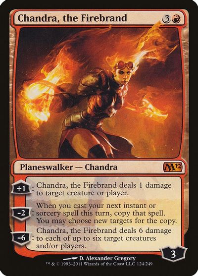 Chandra, the Firebrand card art