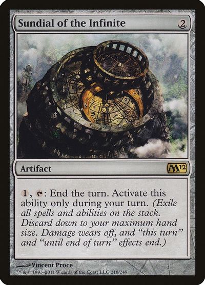 Sundial of the Infinite card art