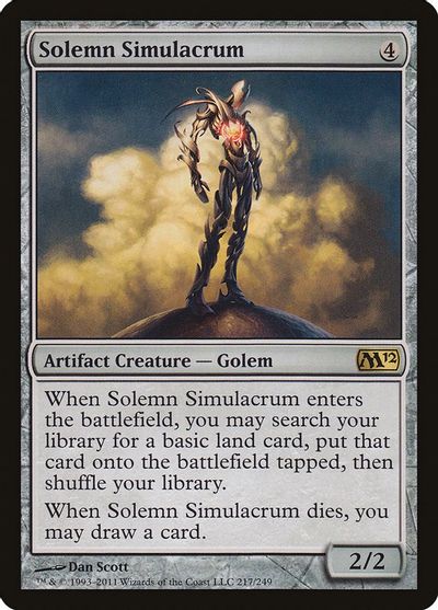 Solemn Simulacrum card art