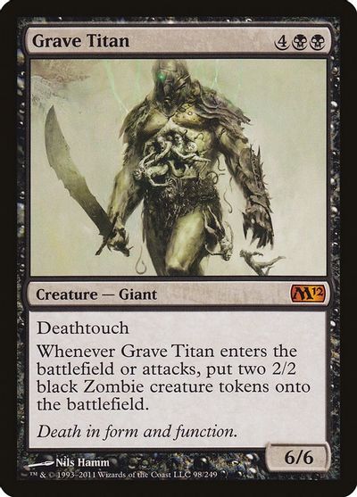 Grave Titan card art