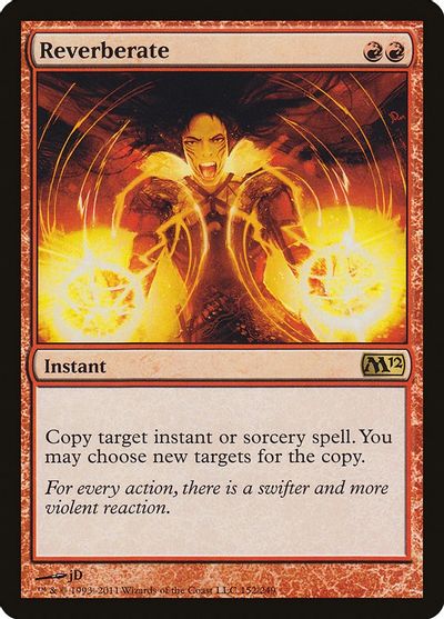 Reverberate card art