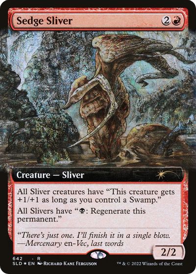 Sedge Sliver (Extended Art) card art