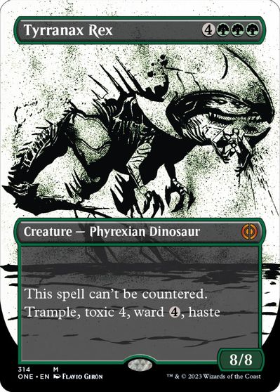 Tyrranax Rex (Showcase) card art