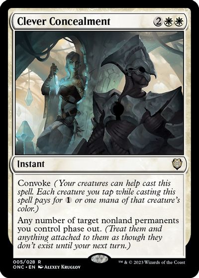 Clever Concealment card art