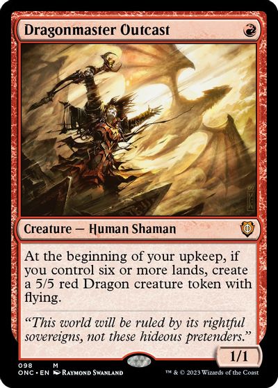 Dragonmaster Outcast card art