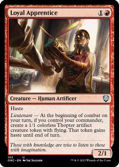 Loyal Apprentice card art