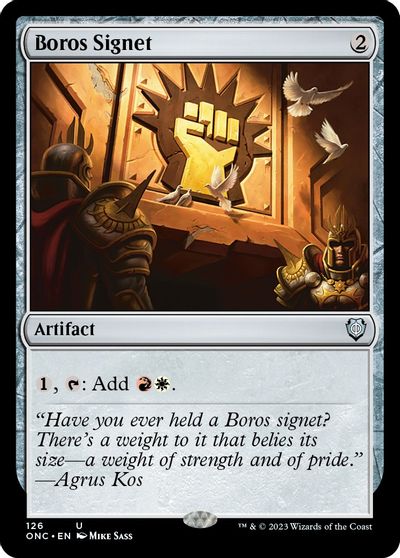 Boros Signet card art