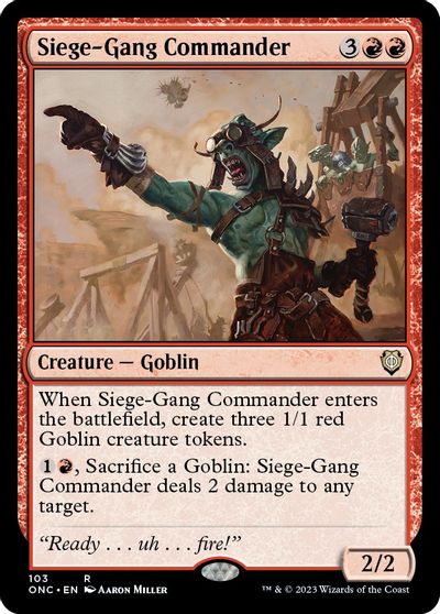 Siege-Gang Commander card art