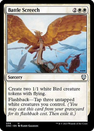 Battle Screech card art