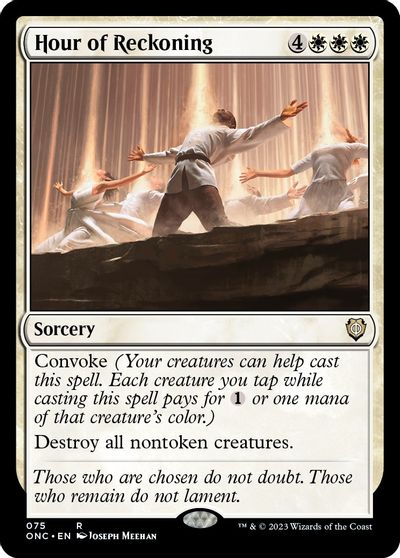 Hour of Reckoning card art