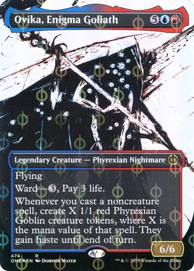 Ovika, Enigma Goliath (Showcase) (Step-and-Compleat Foil) card art