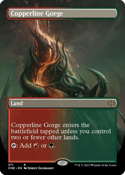Copperline Gorge (Borderless) card art