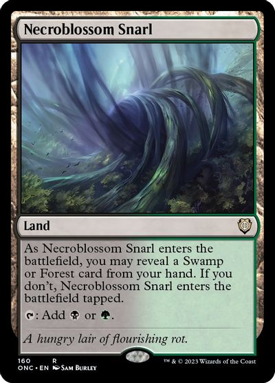 Necroblossom Snarl card art