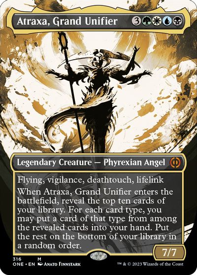 Atraxa, Grand Unifier (Showcase) card art