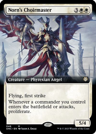 Norn's Choirmaster (Extended Art) card art