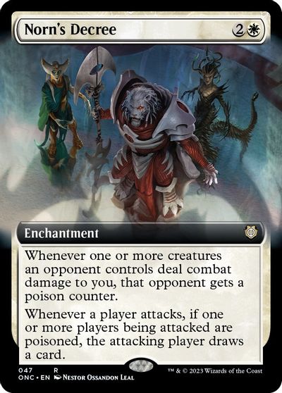 Norn's Decree (Extended Art) card art