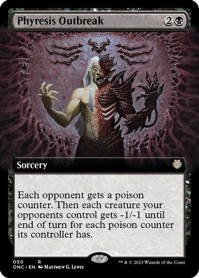 Phyresis Outbreak (Extended Art) card art