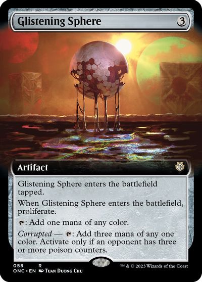 Glistening Sphere (Extended Art) card art