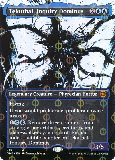 Tekuthal, Inquiry Dominus (Showcase) (Step-and-Compleat Foil) card art