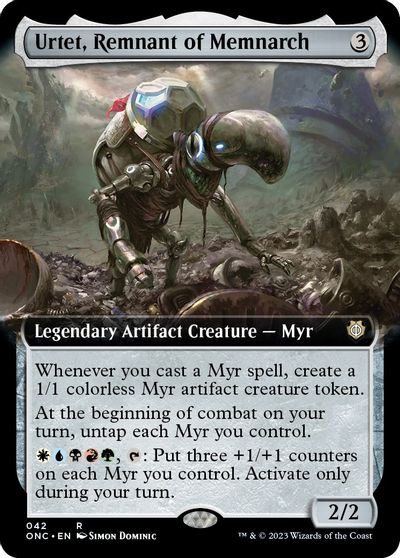 Urtet, Remnant of Memnarch (Extended Art) card art