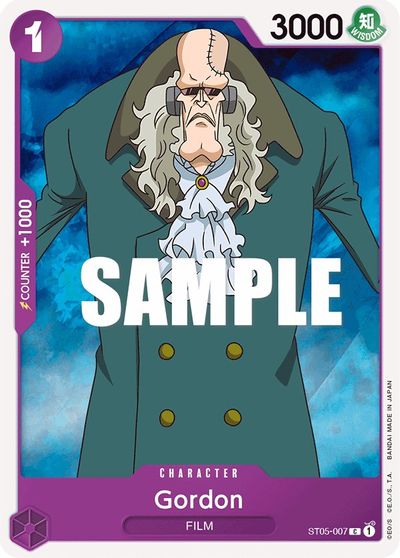 Gordon card art