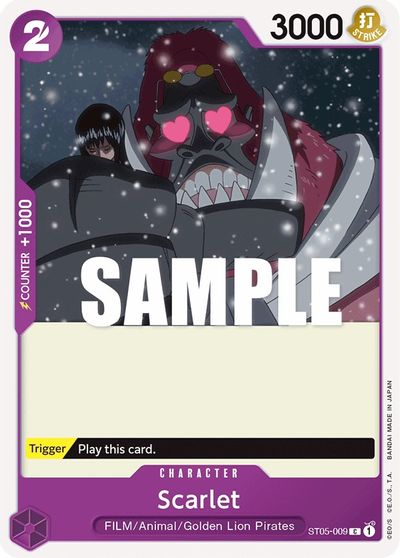 Scarlet card art