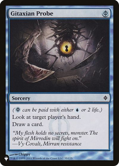Gitaxian Probe card art