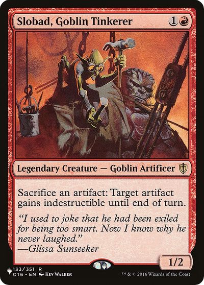 Slobad, Goblin Tinkerer card art
