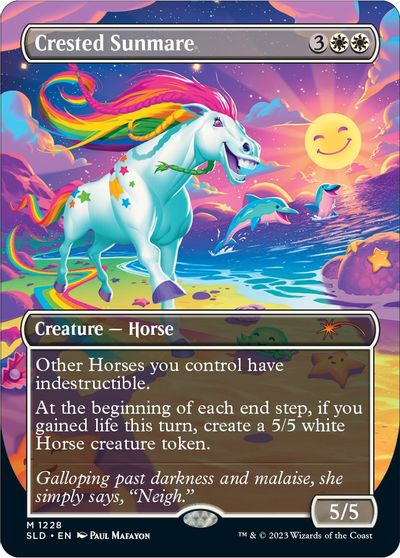 Crested Sunmare card art
