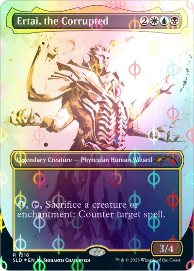 Ertai, the Corrupted (Step-and-Compleat Foil) card art