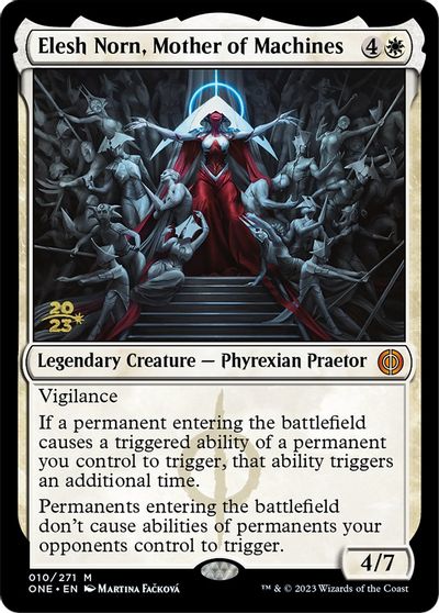 Elesh Norn, Mother of Machines card art