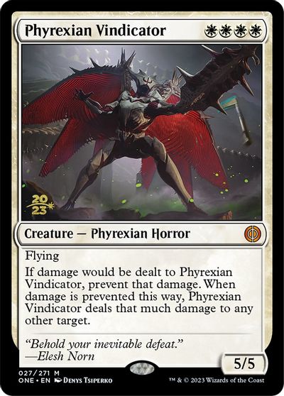 Phyrexian Vindicator card art