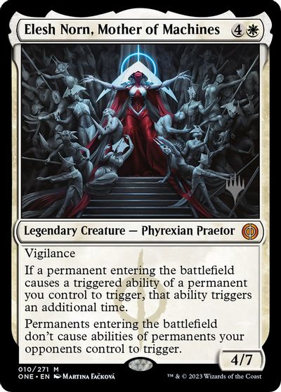 Elesh Norn, Mother of Machines card art