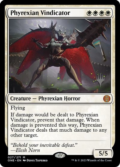 Phyrexian Vindicator card art