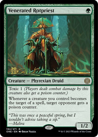 Venerated Rotpriest card art
