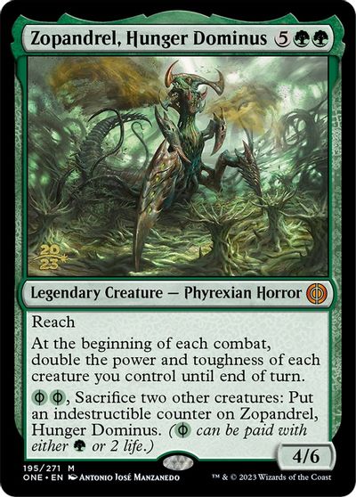 Zopandrel, Hunger Dominus card art