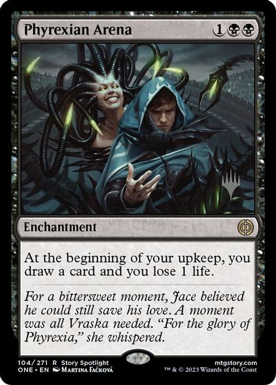 Phyrexian Arena card art