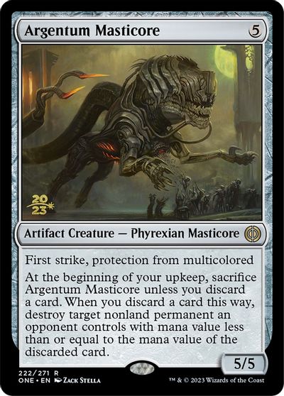 Argentum Masticore card art