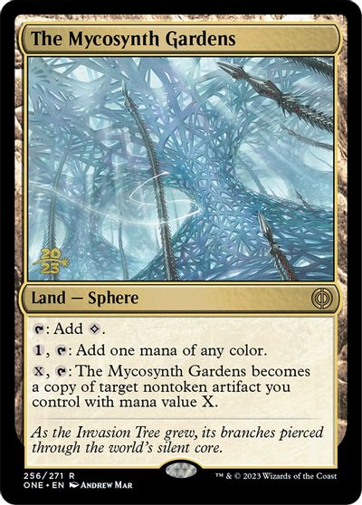 The Mycosynth Gardens card art