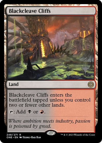 Blackcleave Cliffs card art