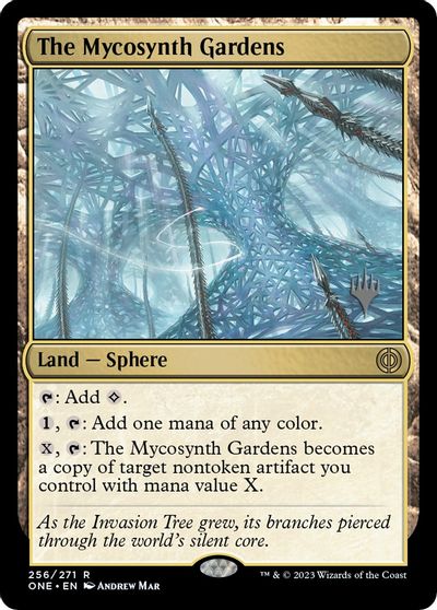 The Mycosynth Gardens card art