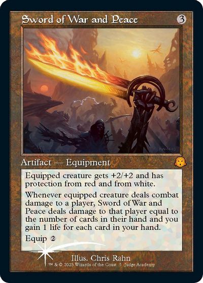 Sword of War and Peace card art